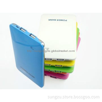 Super thinner dual usb 10000MAh power bank